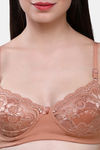 Maroon Clothing Double Layered Non Wired Medium Coverage Lace Bra (Pack of 2) - Multicolor — thumbnail 9